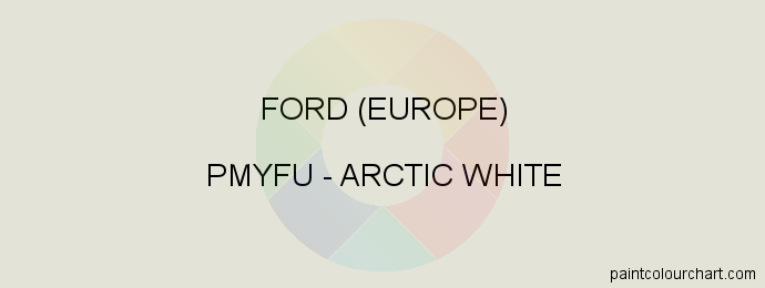 Ford (europe) paint PMYFU Arctic White