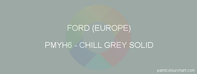 Ford (europe) paint PMYH6 Chill Grey Solid