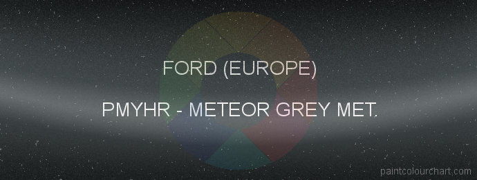 Ford (europe) paint PMYHR Meteor Grey Met.