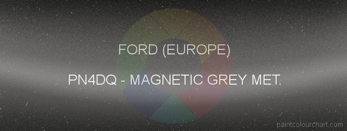 Ford (europe) paint PN4DQ Magnetic Grey Met.
