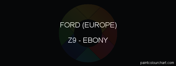 Ford (europe) paint Z9 Ebony