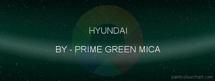 Hyundai paint BY Prime Green Mica
