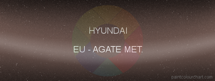 Hyundai paint EU Agate Met.