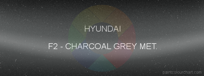 Hyundai paint F2 Charcoal Grey Met.