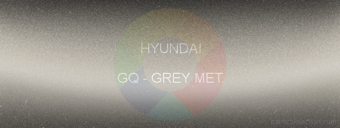 Hyundai paint GQ Grey Met.