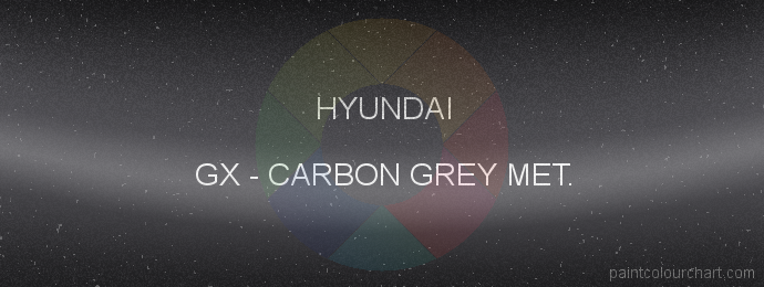Hyundai paint GX Carbon Grey Met.