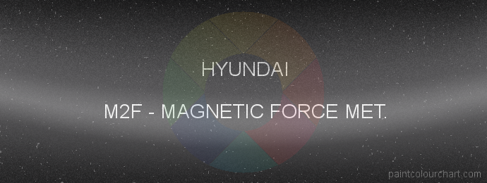 Hyundai paint M2F Magnetic Force Met.