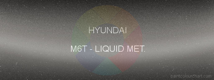 Hyundai paint M6T Liquid Met.