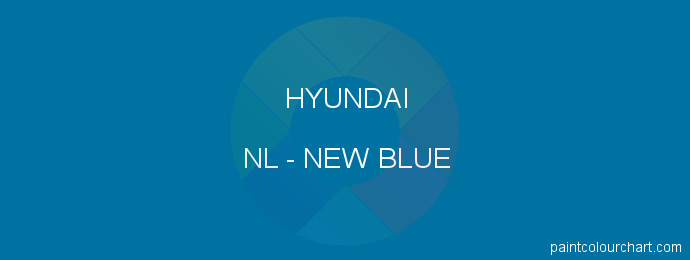 Hyundai paint NL New Blue