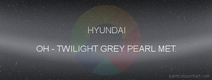 Hyundai paint OH Twilight Grey Pearl Met.