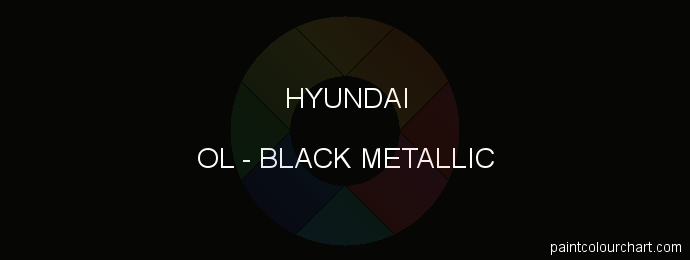 Hyundai paint OL Black Metallic
