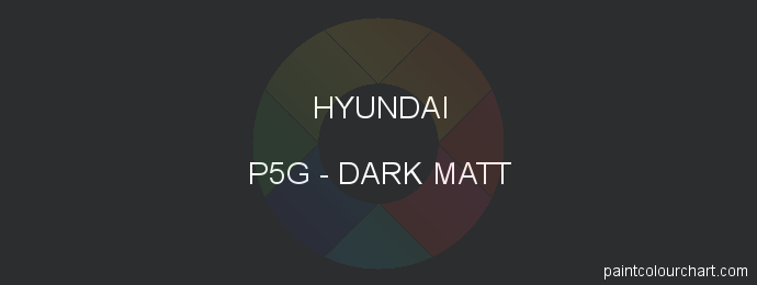 Hyundai paint P5G Dark Matt