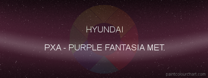 Hyundai paint PXA Purple Fantasia Met.