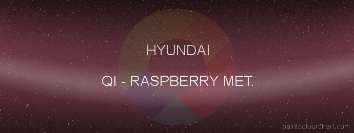 Hyundai paint QI Raspberry Met.