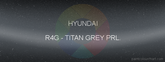Hyundai paint R4G Titan Grey Prl.