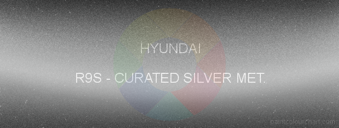 Hyundai paint R9S Curated Silver Met.