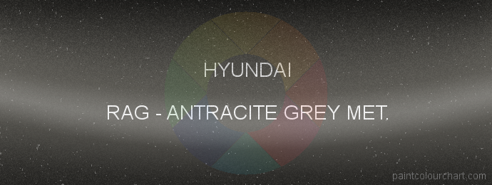 Hyundai paint RAG Antracite Grey Met.