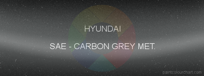 Hyundai paint SAE Carbon Grey Met.