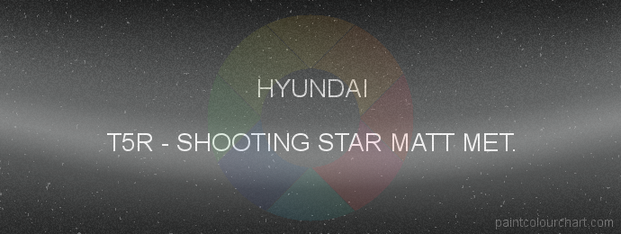 Hyundai paint T5R Shooting Star Matt Met.