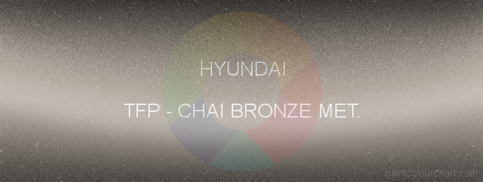 Hyundai paint TFP Chai Bronze Met.