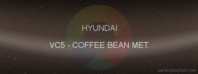 Hyundai paint VC5 Coffee Bean Met.