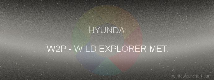 Hyundai paint W2P Wild Explorer Met.