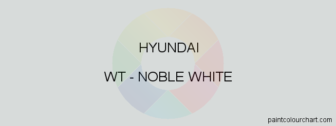 Hyundai paint WT Noble White