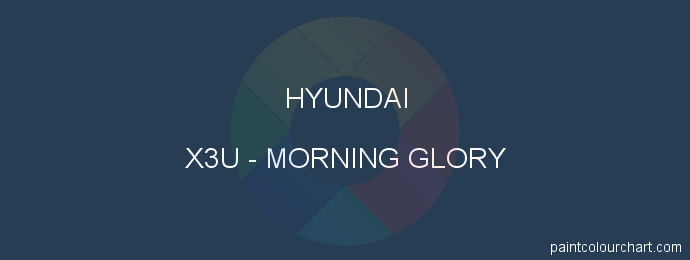 Hyundai paint X3U Morning Glory