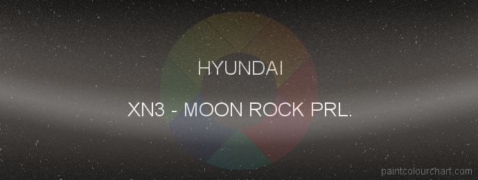 Hyundai paint XN3 Moon Rock Prl.