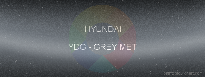Hyundai paint YDG Grey Met