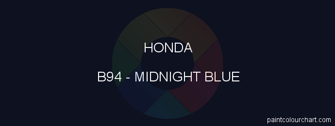 Honda paint B94 Midnight Blue