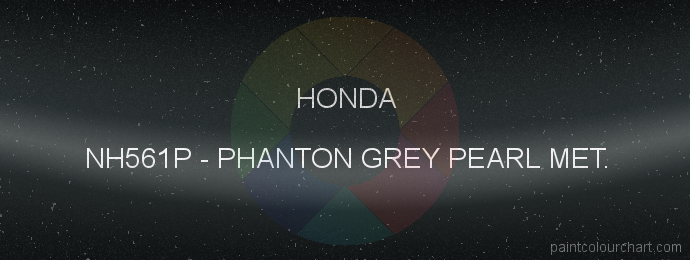 Honda paint NH561P Phanton Grey Pearl Met.