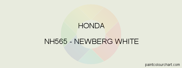 Honda paint NH565 Newberg White
