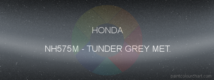 Honda paint NH575M Tunder Grey Met.