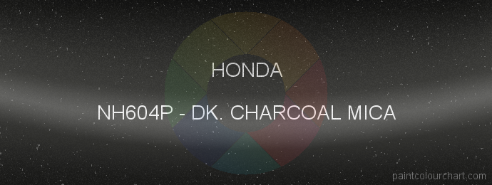 Honda paint NH604P Dk. Charcoal Mica