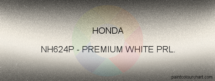 Honda paint NH624P Premium White Prl.