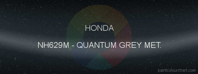 Honda paint NH629M Quantum Grey Met.