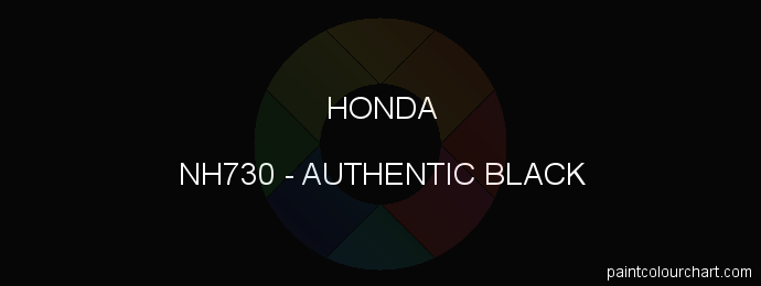 Honda paint NH730 Authentic Black