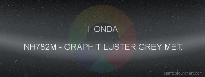 Honda paint NH782M Graphit Luster Grey Met.