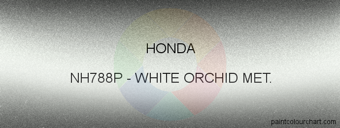 Honda paint NH788P White Orchid Met.