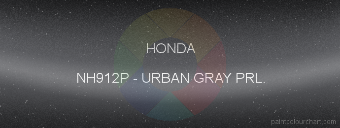 Honda paint NH912P Urban Gray Prl.
