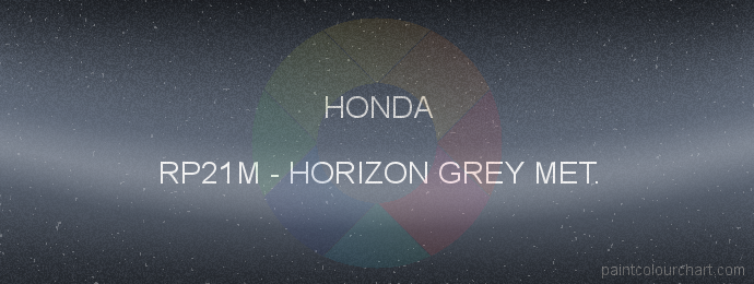 Honda paint RP21M Horizon Grey Met.