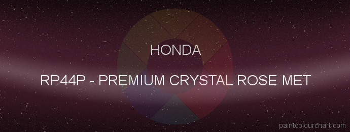 Honda paint RP44P Premium Crystal Rose Met