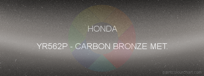 Honda paint YR562P Carbon Bronze Met.
