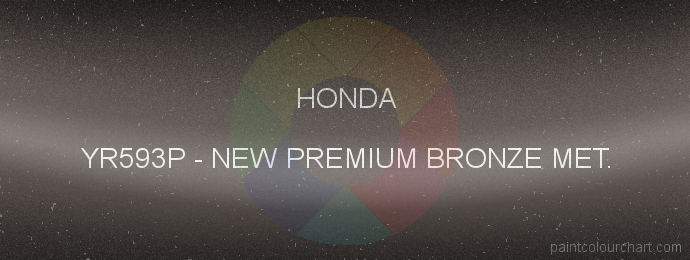 Honda paint YR593P New Premium Bronze Met.