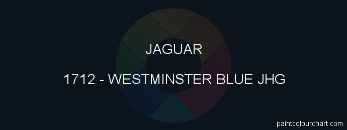 Jaguar paint 1712 Westminster Blue Jhg