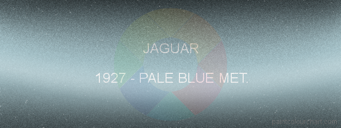 Jaguar paint 1927 Pale Blue Met.