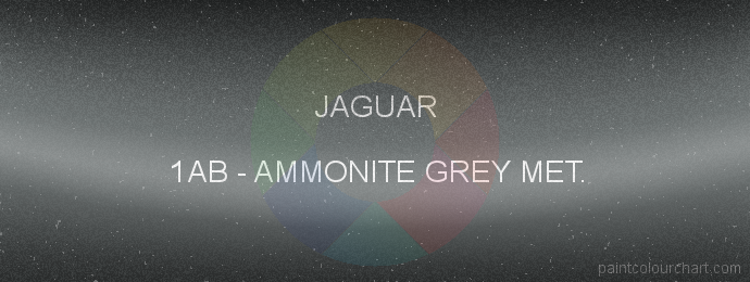 Jaguar paint 1AB Ammonite Grey Met.