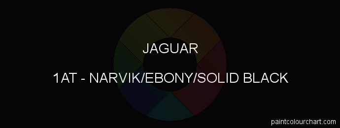 Jaguar paint 1AT Narvik/ebony/solid Black