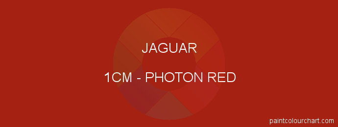 Jaguar paint 1CM Photon Red